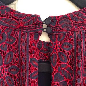 Alyo High Neck Floral Dress